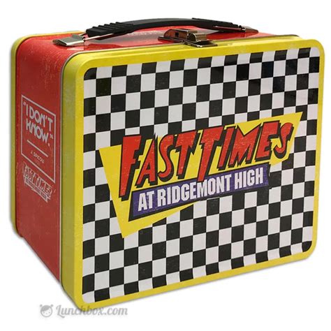 led zeppelin metal lunch box|Fast Times at Ridgemont High Lunch Box – .